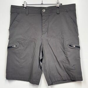 Gerry Mens Cargo Shorts Size 40‎ Gray Zipper Pockets Casual utility Activewear